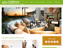 Tablet Screenshot of calibienes.com